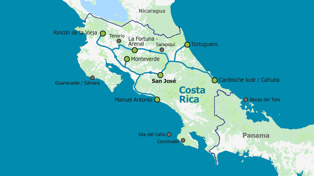 hånd gavnlig Lege med Highlights Costa Rica (kleine ronde) - Rondreis Op Maat Specialist